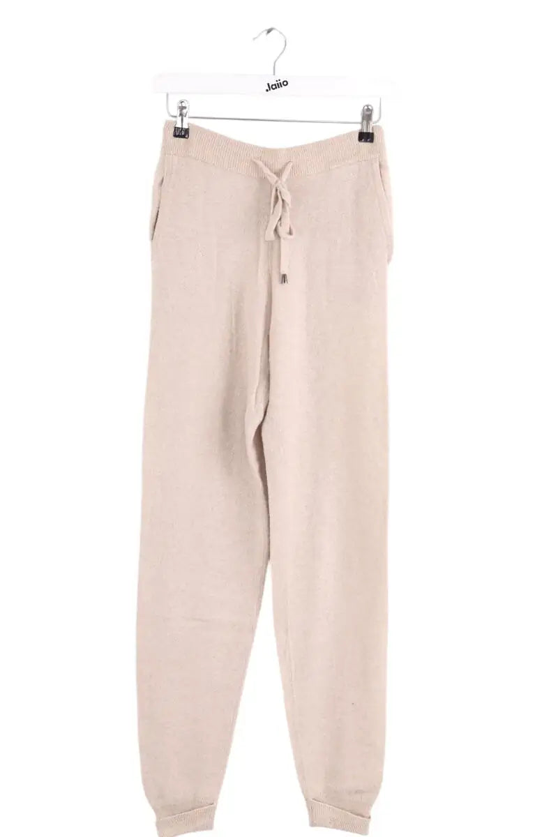 Pantalon Max & Moi Beige en Cachemire, taille XS - Seconde Main