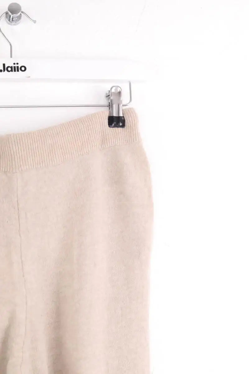 Pantalon Max & Moi Beige en Cachemire