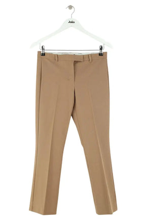 Pantalon Max Mara Marron en Coton, taille M - Seconde Main