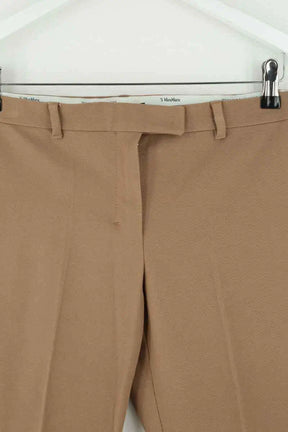 Pantalon Max Mara Marron en Coton