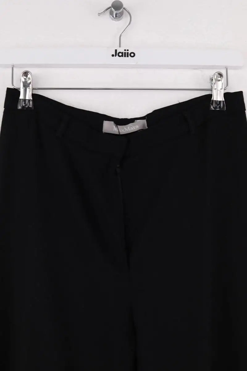 Pantalon Max Mara Noir en Laine