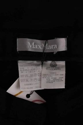 Pantalon Max Mara Noir en Laine