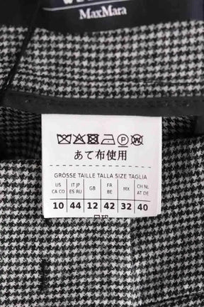 Pantalon Max Mara Noir en Laine