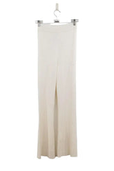 Pantalon Other Brand Blanc en Polyester, taille M - Seconde Main