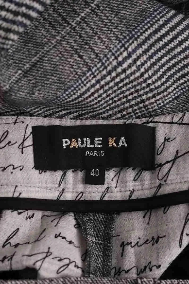 Pantalon Paule Ka Gris en Laine