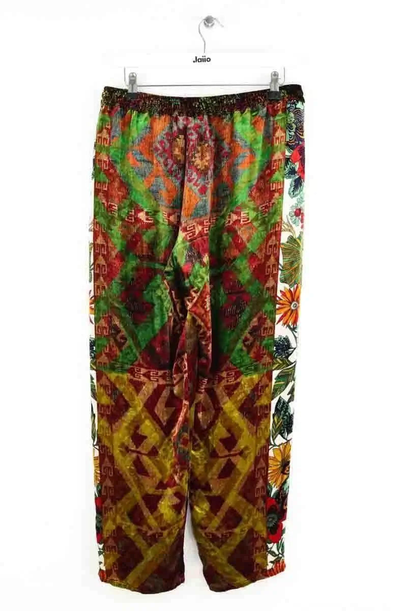 Pantalon Pierre-Louis Mascia Multicolore en Velours