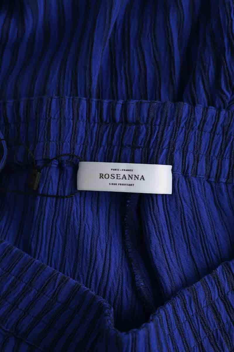 Pantalon Roseanna Bleu en Viscose