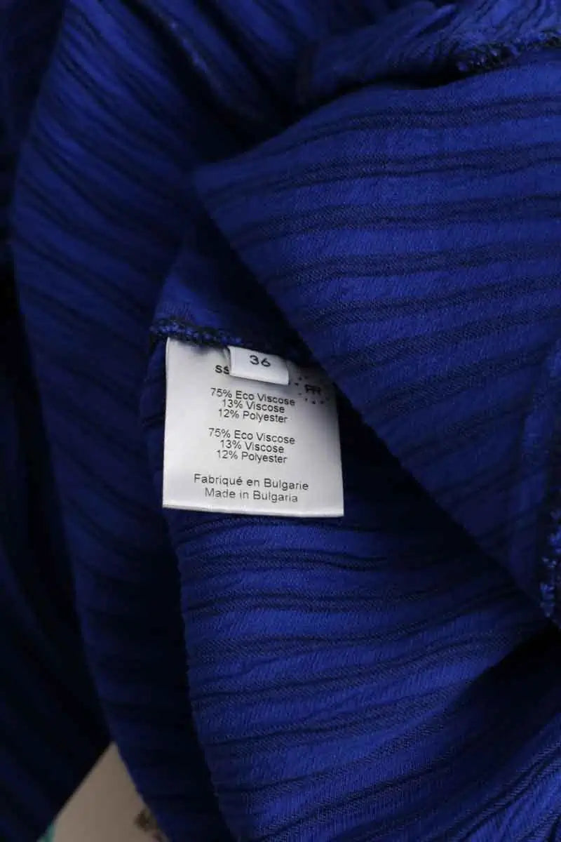 Pantalon Roseanna Bleu en Viscose