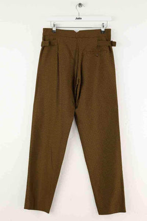 Pantalon Roseanna Doré en Synthétique