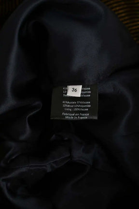 Pantalon Roseanna Doré en Synthétique