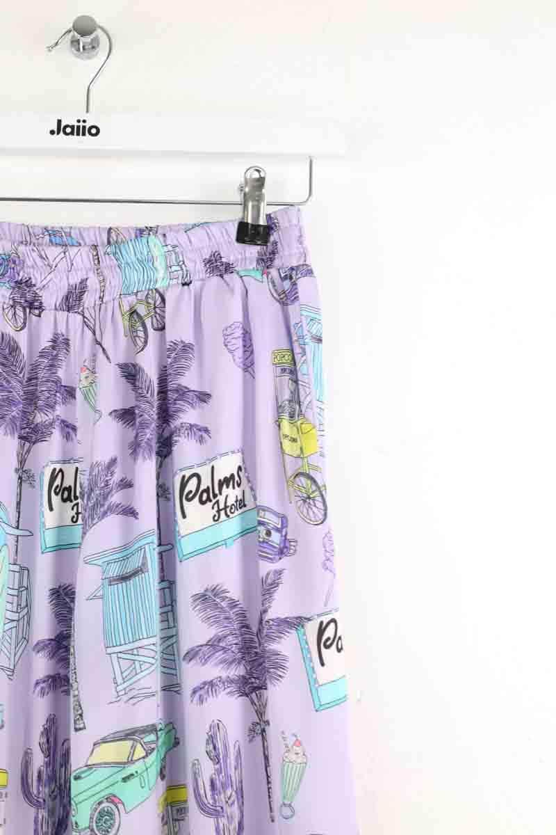 Pantalon Ruta Violet en Synthétique