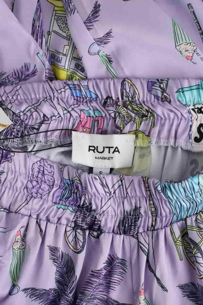 Pantalon Ruta Violet en Synthétique