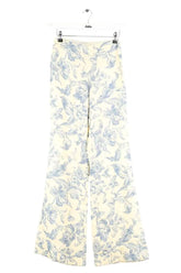 Pantalon Sandro Ecru en Viscose, taille XS - Seconde Main