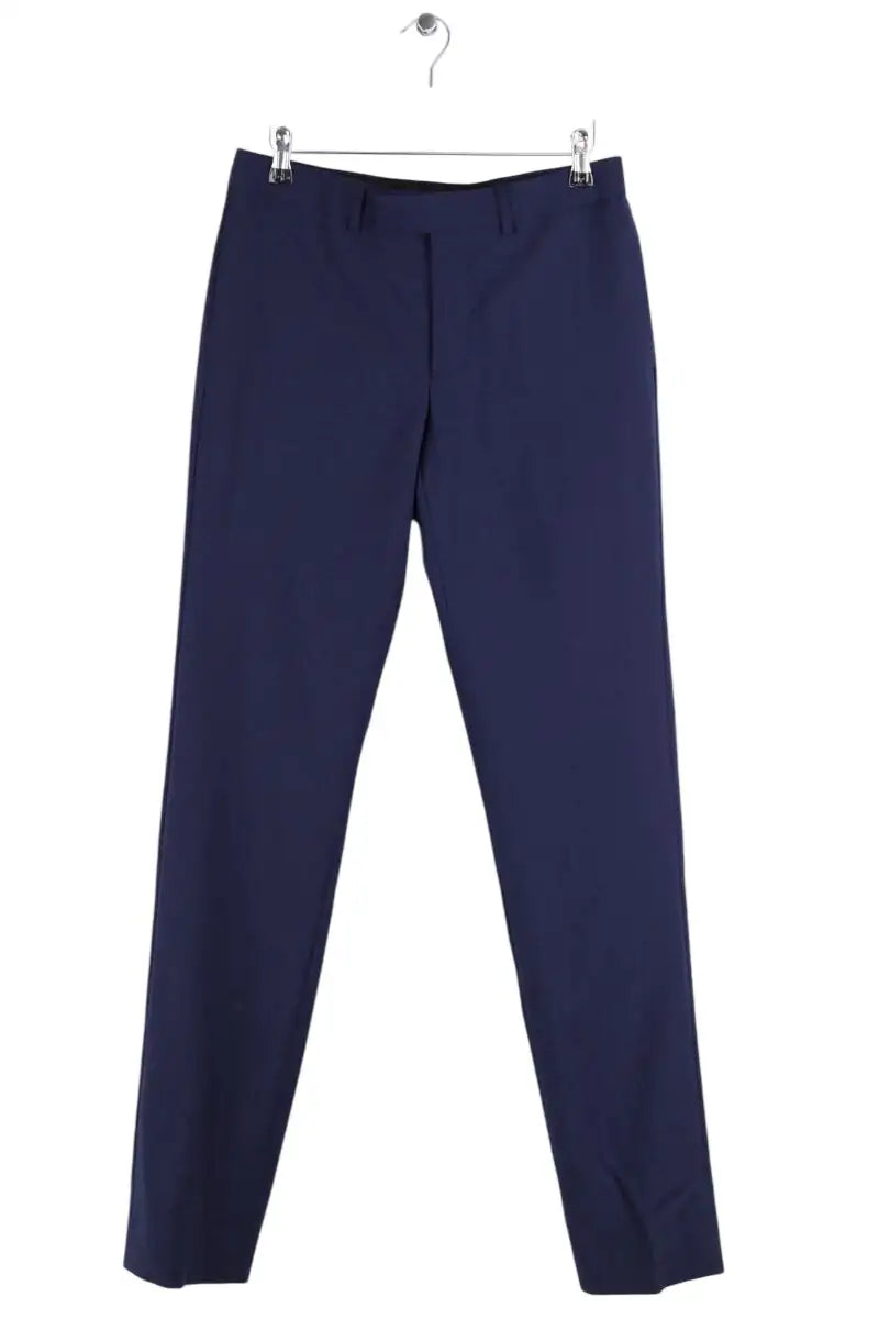 Pantalon Sandro Marine en Laine, taille S - Seconde Main