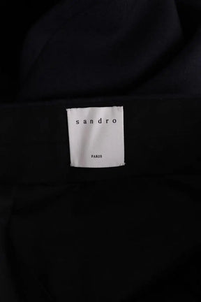 Pantalon Sandro Marine en Lin