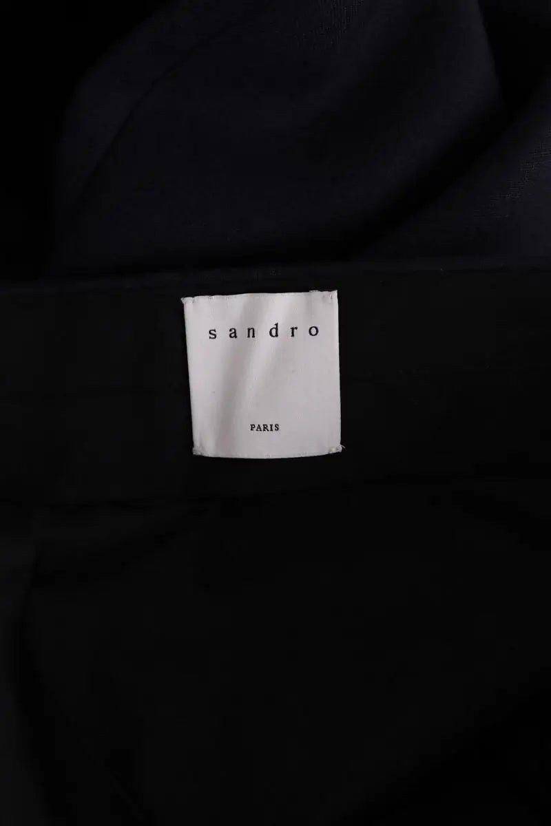 Pantalon Sandro Marine en Lin
