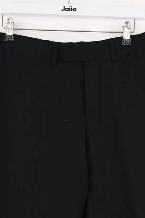 Pantalon Sandro Noir en Laine