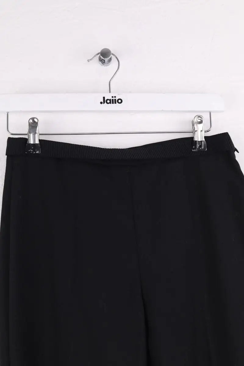 Pantalon Sandro Noir en Laine