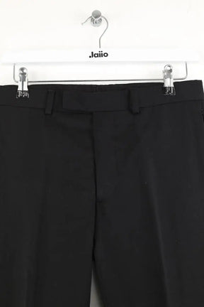 Pantalon Sandro Noir en Laine