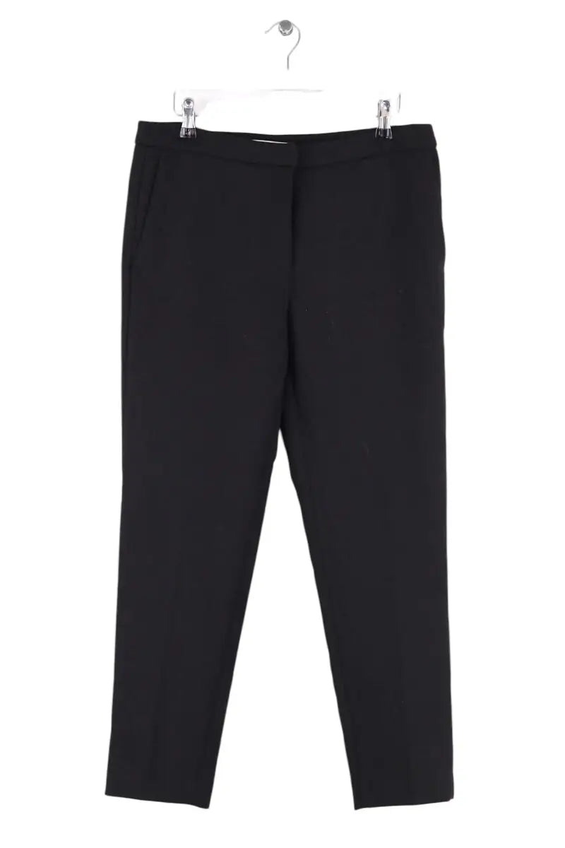 Pantalon Sandro Noir en Synthétique, taille L - Seconde Main