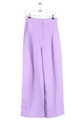 Pantalon Sandro Other Violet en Viscose, taille XS - Seconde Main