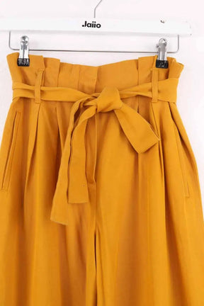 Pantalon Sézane Jaune en Synthétique