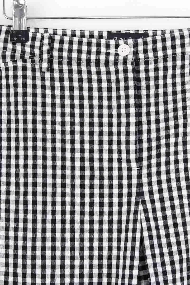 Pantalon slim Agnès B. Noir en Coton