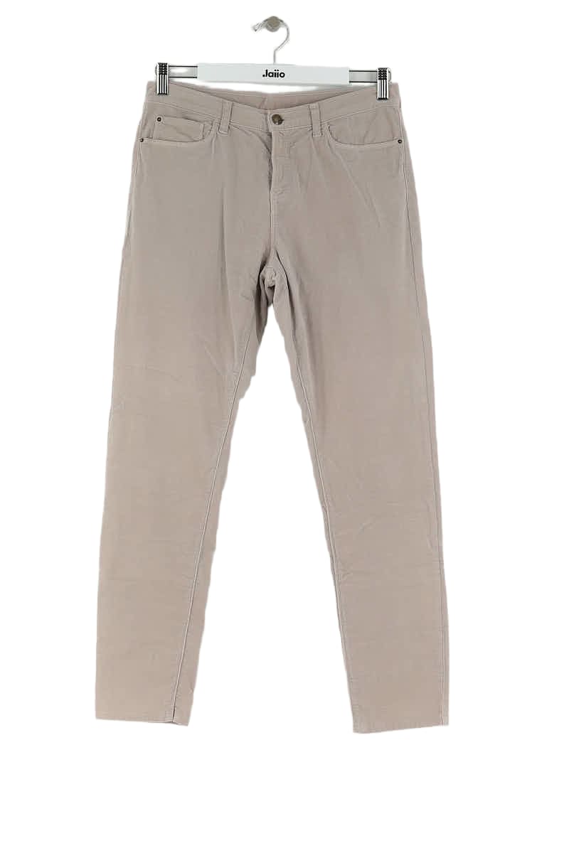 Pantalon slim Armani Beige en Coton, taille M - Seconde Main
