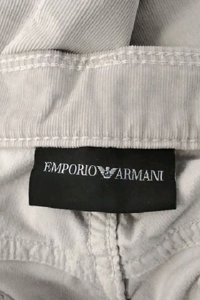 Pantalon slim Armani Beige en Coton