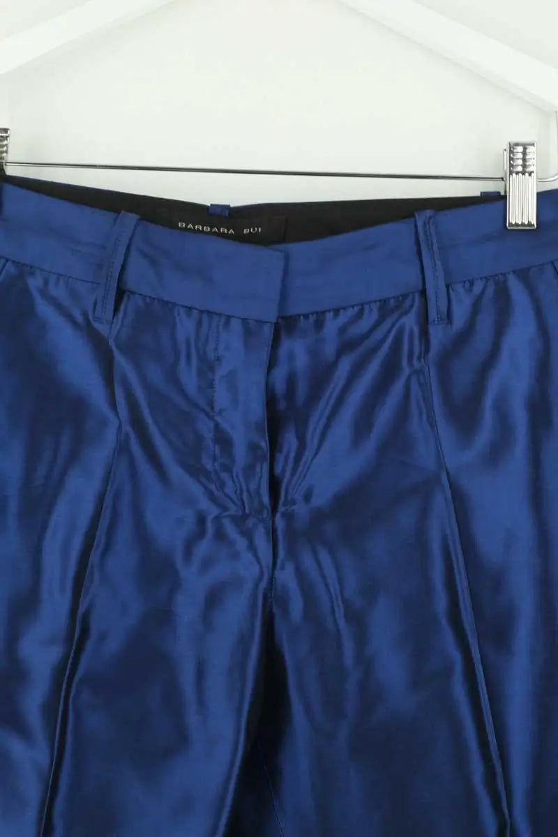Pantalon slim Barbara Bui Bleu en Viscose