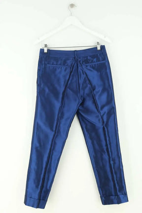 Pantalon slim Barbara Bui Bleu en Viscose