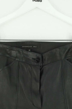 Pantalon slim Barbara Bui Noir en Cuir