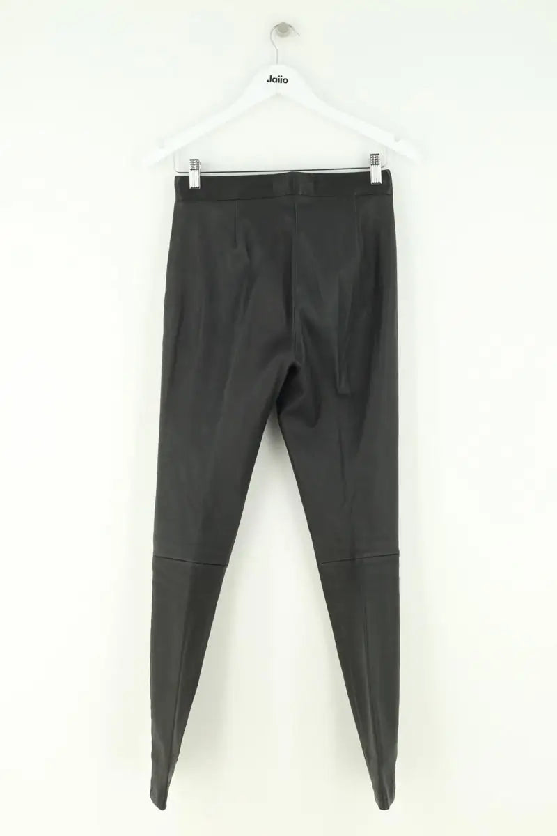 Pantalon slim Barbara Bui Noir en Cuir
