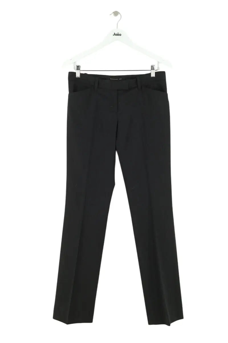 Pantalon slim Barbara Bui Noir en Laine, taille L - Seconde Main