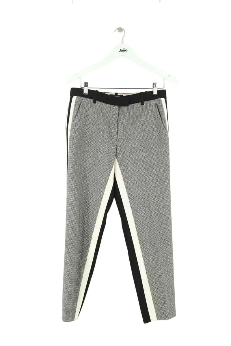 Pantalon slim Barbara Bui Noir en Laine, taille L - Seconde Main
