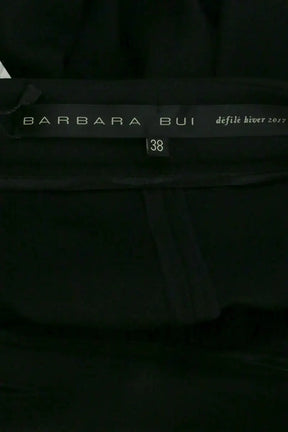 Pantalon slim Barbara Bui Noir en Synthétique