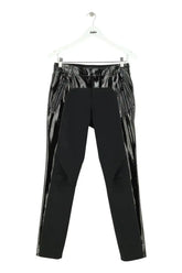 Pantalon slim Barbara Bui Noir en Synthétique, taille S - Seconde Main