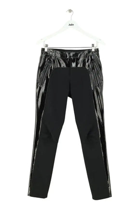 Pantalon slim Barbara Bui Noir en Synthétique, taille S - Seconde Main