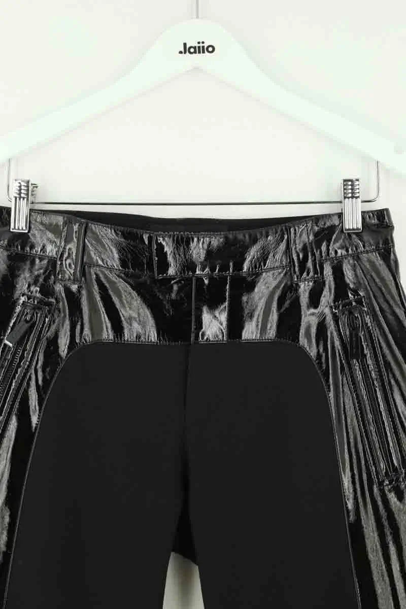 Pantalon slim Barbara Bui Noir en Synthétique