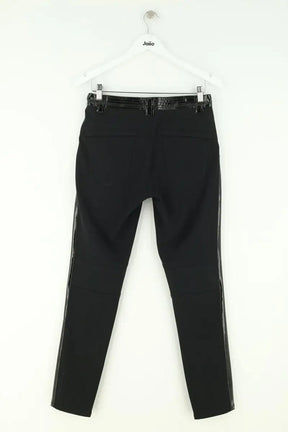 Pantalon slim Barbara Bui Noir en Synthétique
