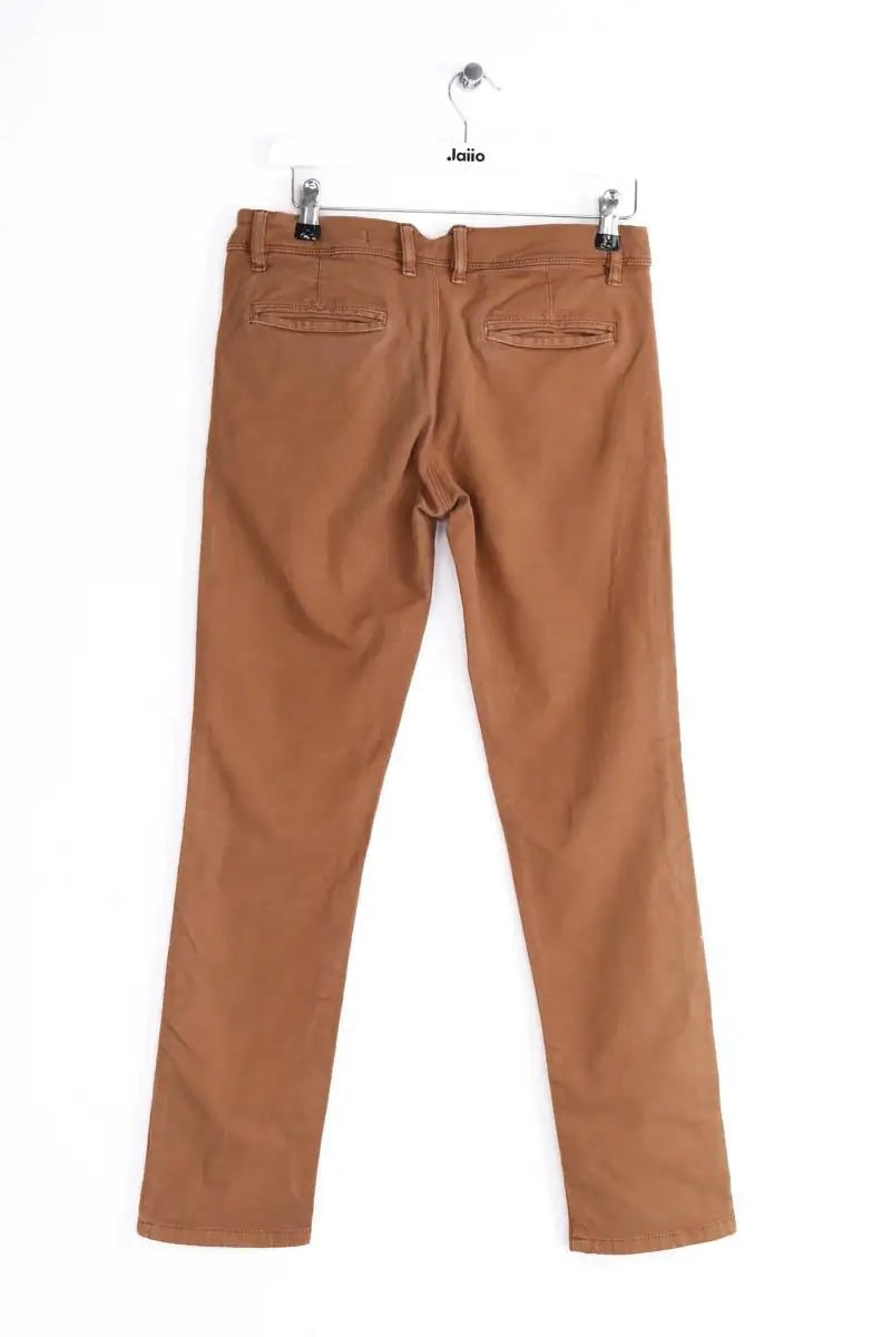 Pantalon slim Ba&Sh Camel en Coton