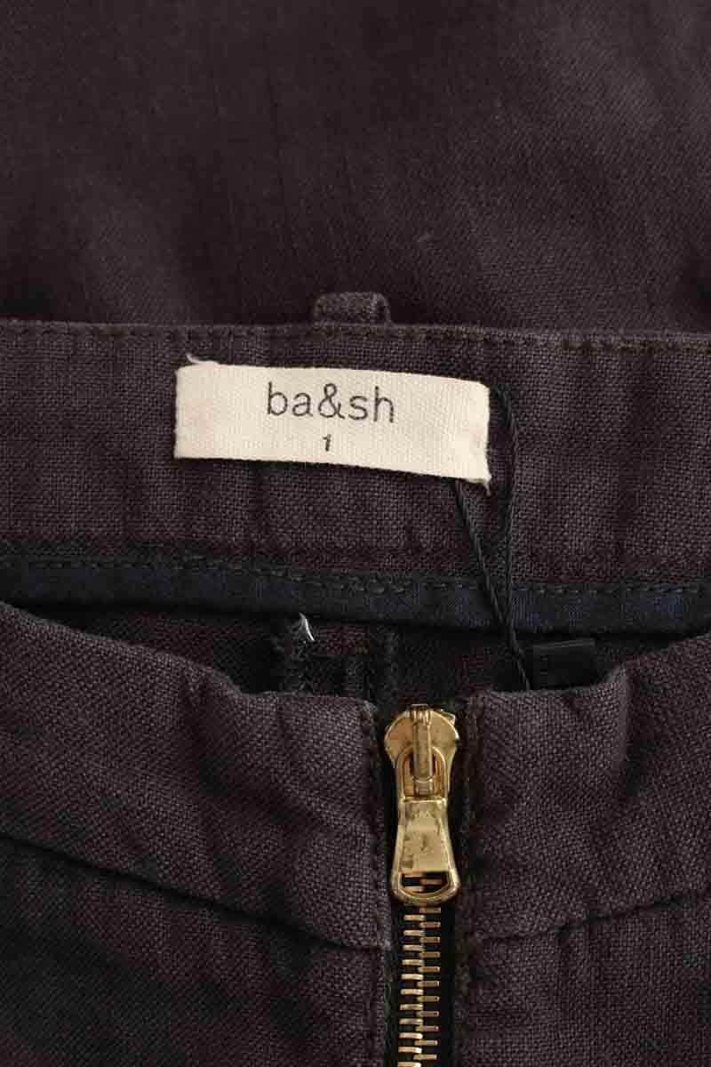 Pantalon slim Bash Memphis Gris en Coton