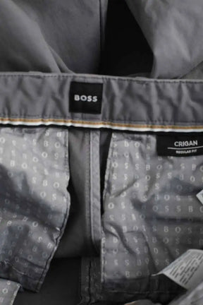 Pantalon slim Boss Gris en Coton