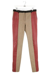 Pantalon slim Celine Marron en Laine, taille M - Seconde Main