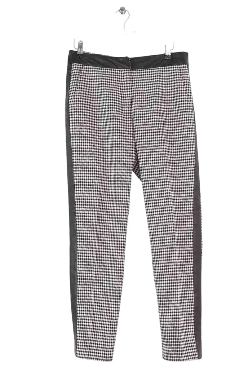 Pantalon slim Claudie Pierlot Noir en Synthétique, taille S - Seconde Main