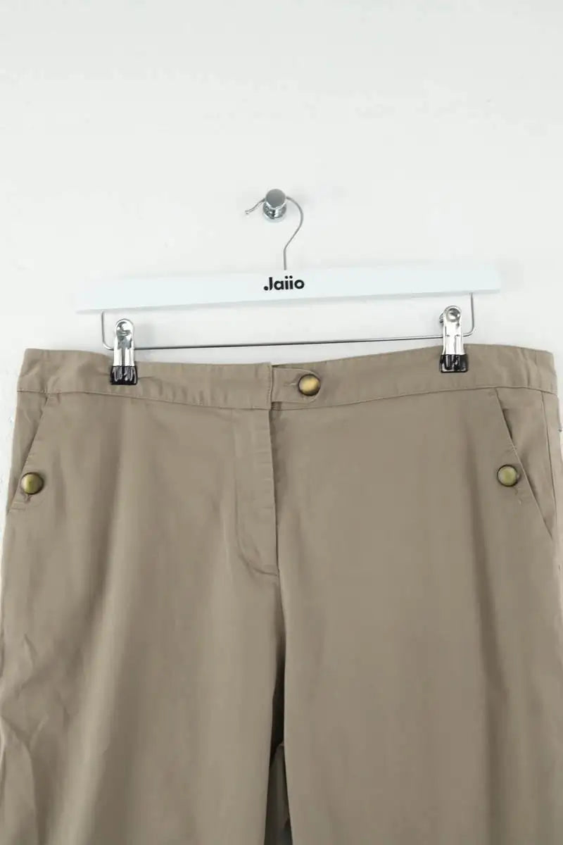 Pantalon slim Gerard Darel Gris en Coton