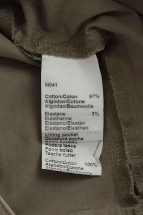 Pantalon slim Gerard Darel Gris en Coton