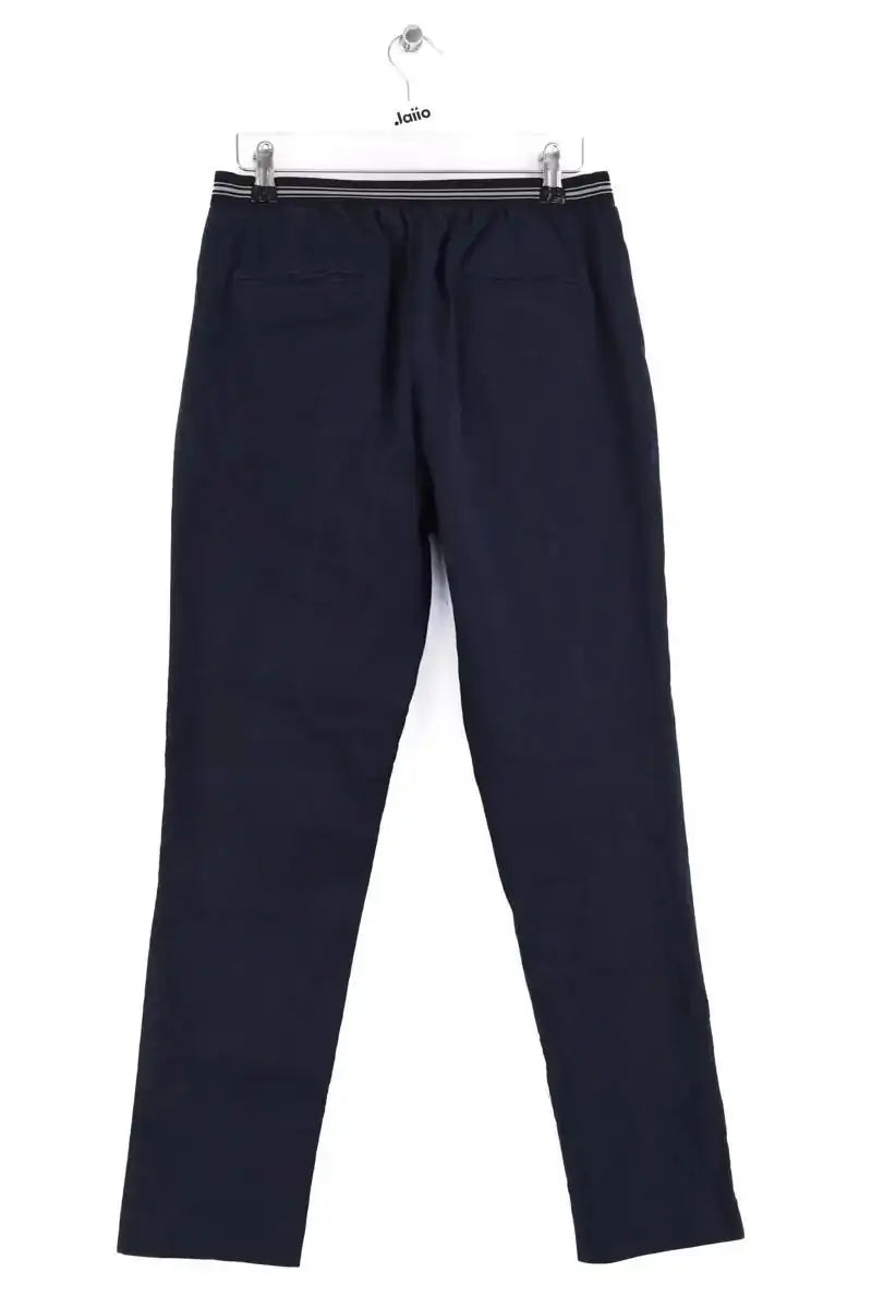 Pantalon slim Gerard Darel Marine en Coton