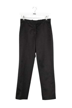 Pantalon slim Ines de la Fressange John Noir en Synthétique, taille S - Seconde Main