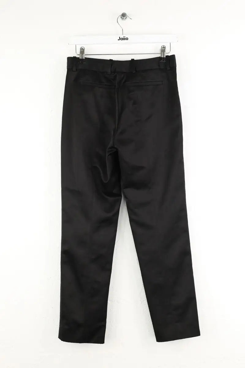 Pantalon slim Ines de la Fressange John Noir en Synthétique